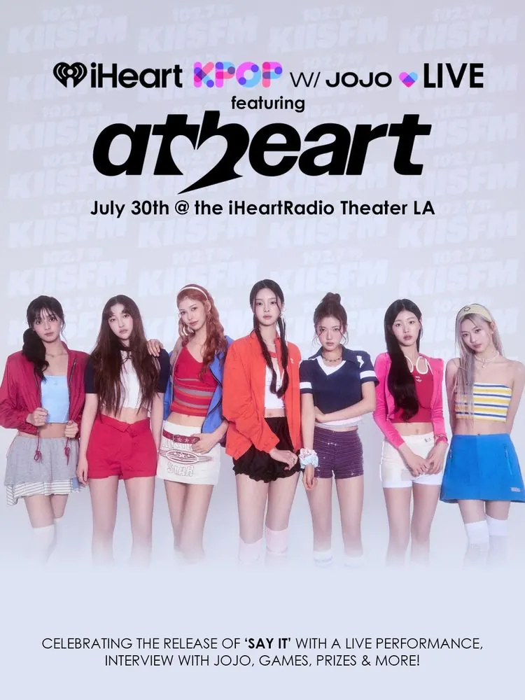 앳하트, LA 아이하트라디오 단독 공연… 'iHeartKPOP with JoJo LIVE'로 넓히는 미국 접점