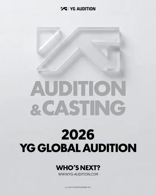 YG Opens First Global Audition in Two Years, Seeking Next-Generation Talent Worldwide Through December